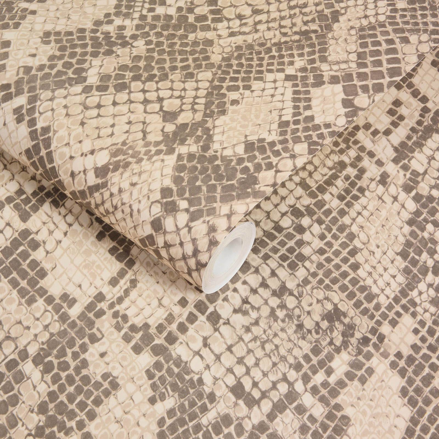 House of Hackney Tapete Cobra Phlox in Beige mit Animal Print im Boho-Stil - Bild 2
