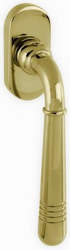 Intersteel Fenstergriff Helena in Gold, messing lackiert und poliert - Bild 1