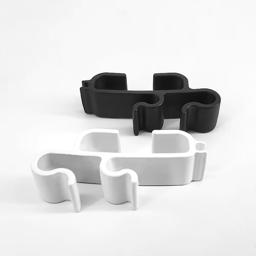 LAIMANEI Kabelclip in Weiß mit 3 Fächern als sturzsicherer Kabel-Organizer für Kopfhörerkabel und VR-Zubehör der Oculus Quest 2 oder Pico 3 VR-Headsets - Bild 5