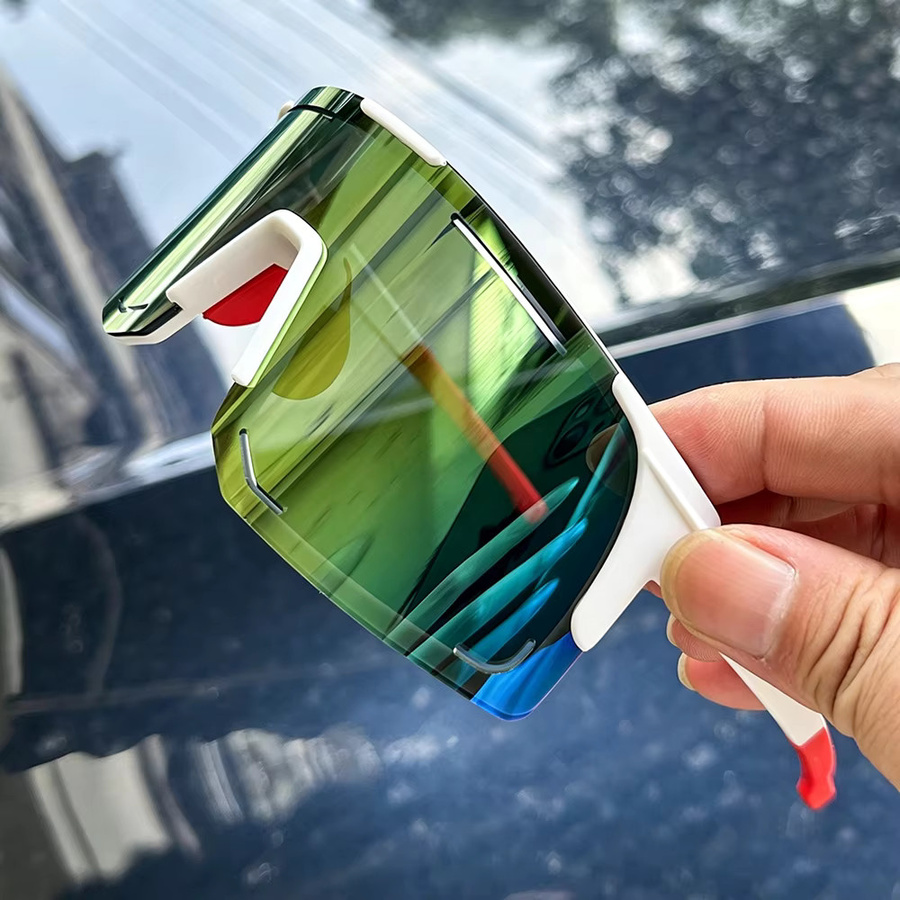 Uvex Sportsonnenbrille, Unisex, Vollrand, Kunststoff, Wrap - Bild 3