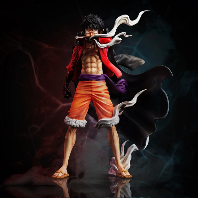 Bandai One Piece Monkey D. Ruffy Anime Figur als Sammlerstück und Deko-Ornament - Bild 1
