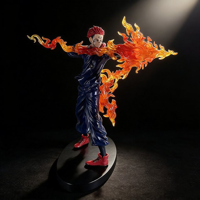 Bandai Jujutsu Kaisen Itadori Yuji Actionfigur, 21cm, Kunststoff, Bunt / Mehrfarbig - Bild 1