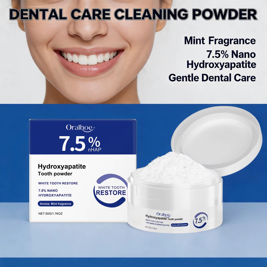 Oralhoe Zahnpulver mit 7,5% Nano-Hydroxyapatit - Bild 5