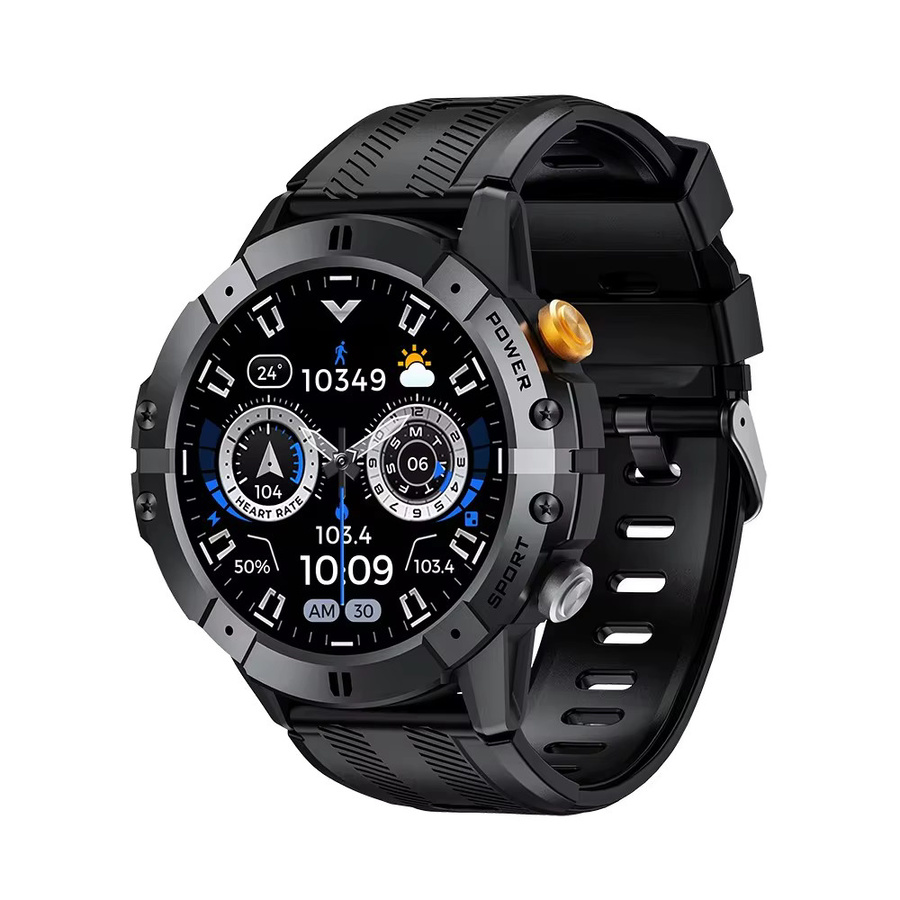Cubot C29 Smartwatch in Schwarz mit 1,52 Zoll Display, Bluetooth-Anrufen, 1 ATM Wasserdichtigkeit und Herzfrequenz-Überwachung - Bild 6