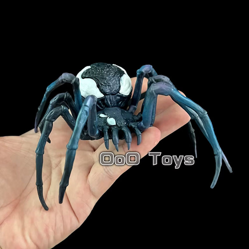 Bandai Venom Spider Anime Figur aus Kunststoff, Schwarz, Dekorative Sammelmodell Spielzeugfigur - Bild 3