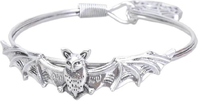 Armband Fledermaus, Legierung, Weiß, Damen - Bild 1