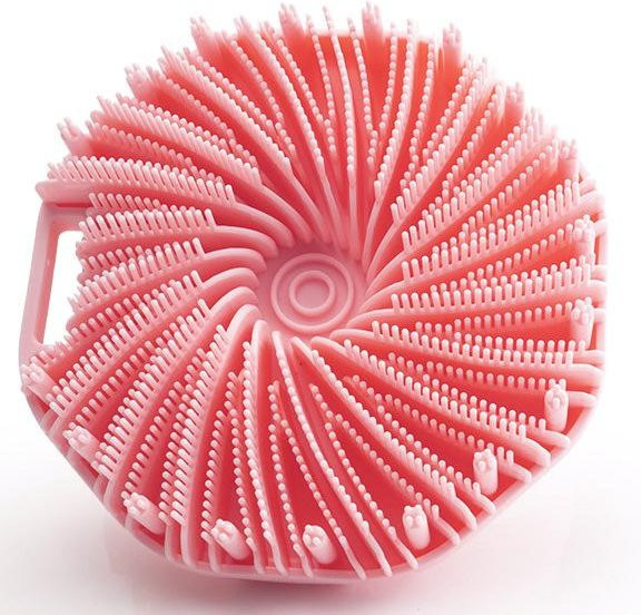Love Home Garden Silikon Peelingbürste, Rosa, Unisex - Bild 1