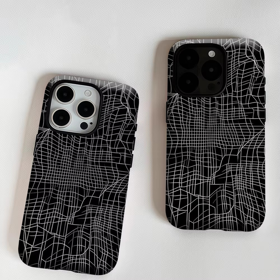 Aurea Case Matte Bumper MagSafe kompatible Stoßfeste Hartschalen Hülle für iPhone 17 16 15 14 13 Pro Max in Schwarz - Bild 6