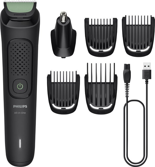 Philips Multigroom 6 in 1 Trimmer, Herren, Schwarz - Bild 1