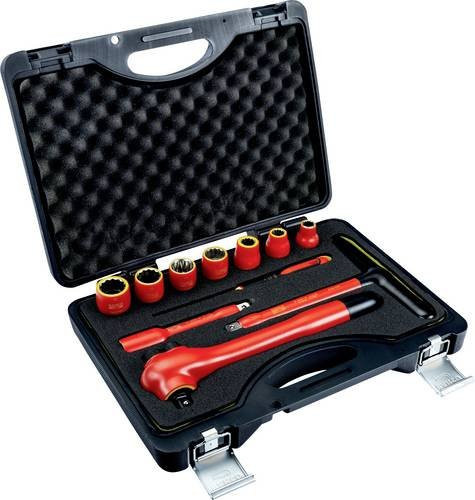 Bahco Steckschlüsseleinsatz-Set 7811DMV 11-teilig 1/2 Zoll in Rot - Bild 1