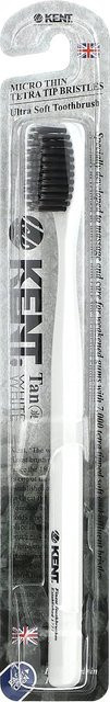 Kent Zahnbürste, ultraweich, weiß - Bild 1