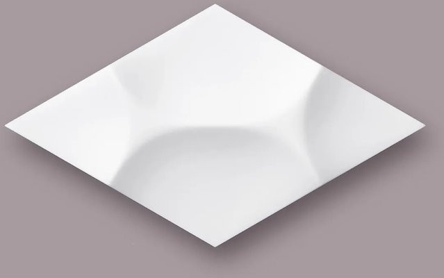 NOEL & MARQUET NMC RAY ARSTYL 3D Wandpaneel Zierelement Weiß, B/H: 55 x 32 cm, Tiefe: 3,3 cm - Bild 1