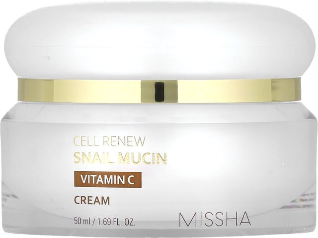 Missha Cell Renew Snail Mucin Vitamin C-Creme, 50 ml - Bild 1