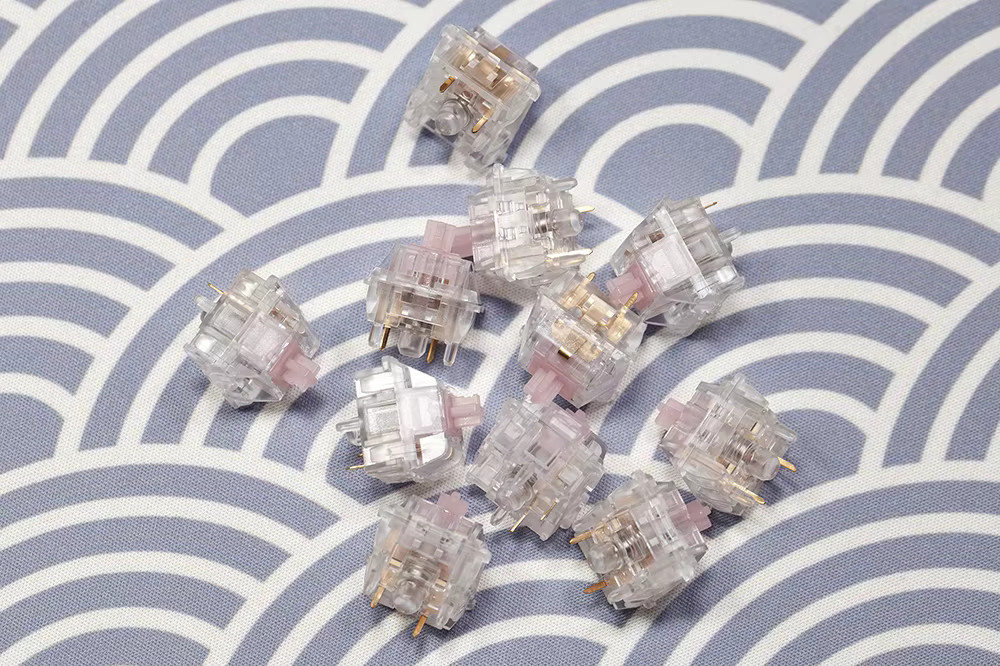 MMD Silent Aqua King Switch Linearschalter 26g 32g transparent - Bild 2