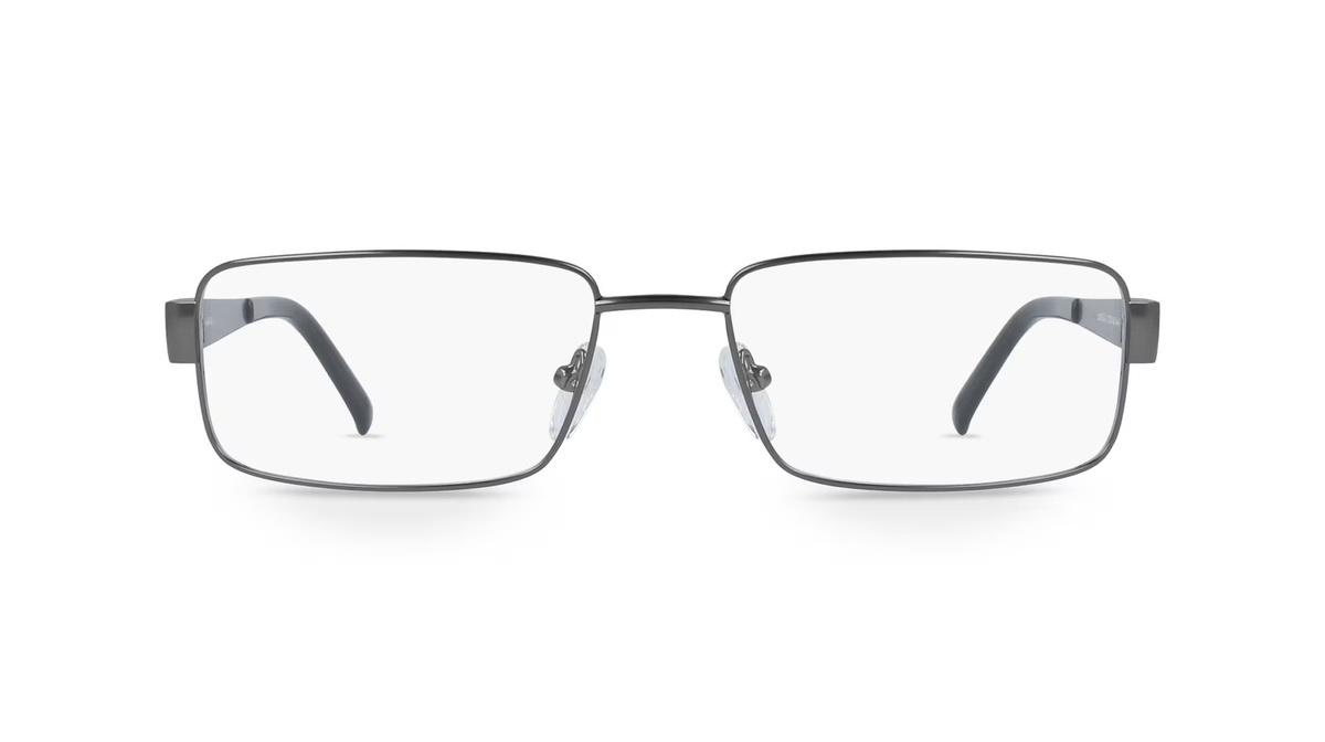 Fielmann MC 401 CL Korrektionsbrille, Vollrand, Quadratisch, Metall, grau, Herren - Bild 1