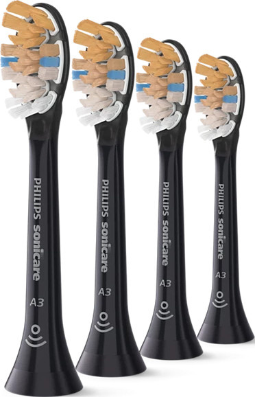 Philips Sonicare Premium All-in-One Aufsteckbürsten HX9094/88 Schwarz und Blau, 4er Pack - Bild 2