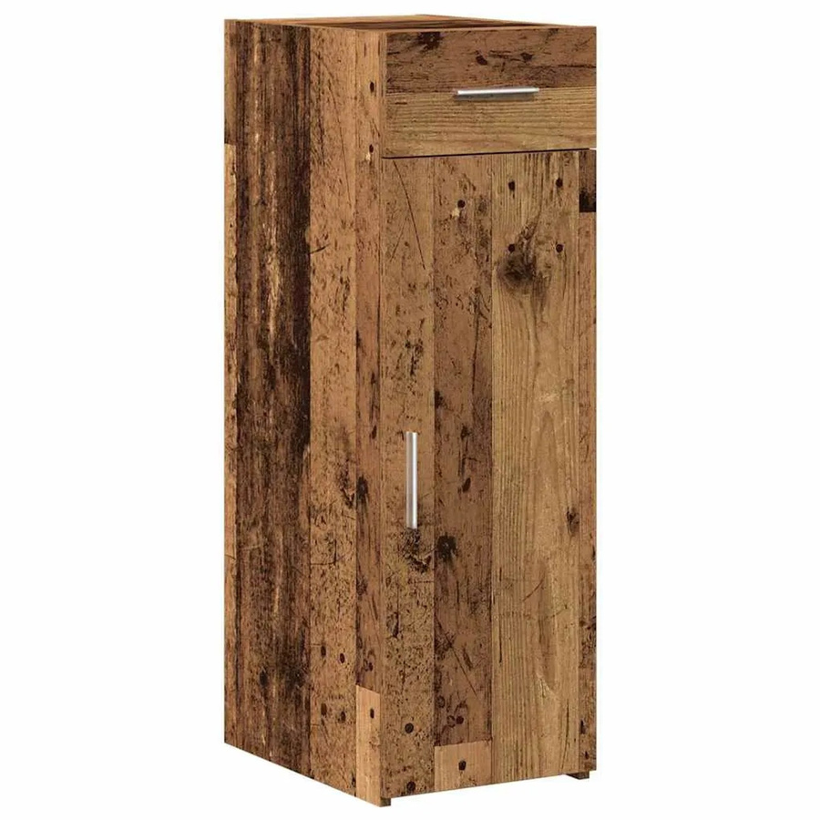 vidaXL Sideboard aus Holzwerkstoff in Braun, B/T/H: 30 x 42,5 x 93 cm - Bild 2