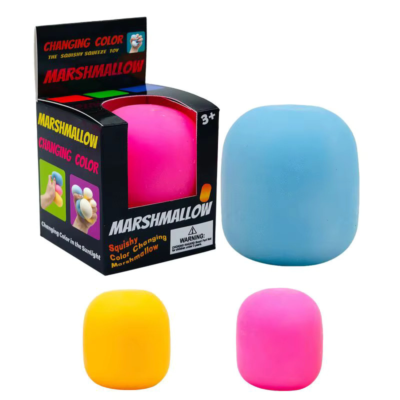 52TOYS Marshmallow-Quetschball, Farbwechselnd im Sonnenlicht, Silikon, ab 3 Jahren - Bild 2