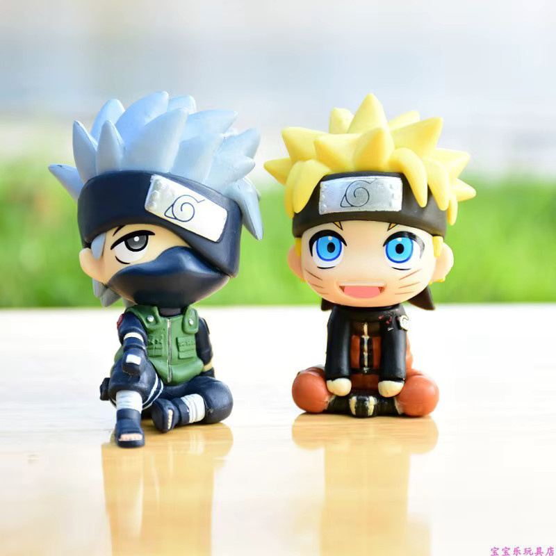 Bandai Naruto Uzumaki Naruto Kakashi Uchiha Sasuke Itachi, Q-Figuren, Einzelfigur, Kunststoff, Bunt / Mehrfarbig - Bild 2