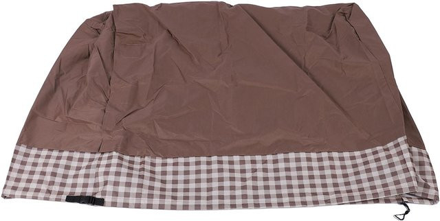 Wasserdichte Kaminholzregal Abdeckung aus 600D Oxford Stoff für Außen und Innen, Holzstapel Halter mit Gitterstruktur, 4FT - Bild 1