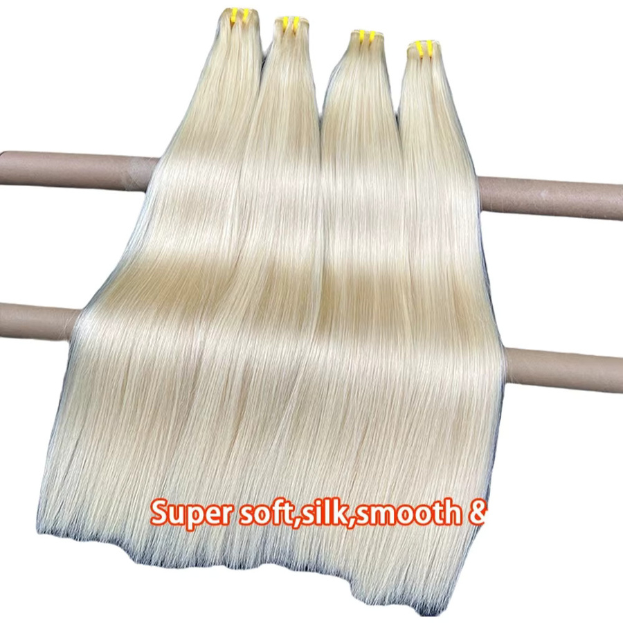 GDYLuxury Echthaar-Bündel, Blonde, 14-28 Zoll, Vietnamesisches Jungfernenhaar - Bild 6