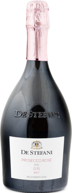 De Stefani Prosecco Rosé 2024 Brut Glera Italien 0,15 l - Bild 1