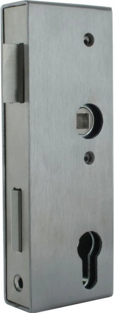 FeNau Kastenschloss aus Stahl in Silber, B/T/H: 3,0 x 1,72 x 6,0 cm - Bild 1