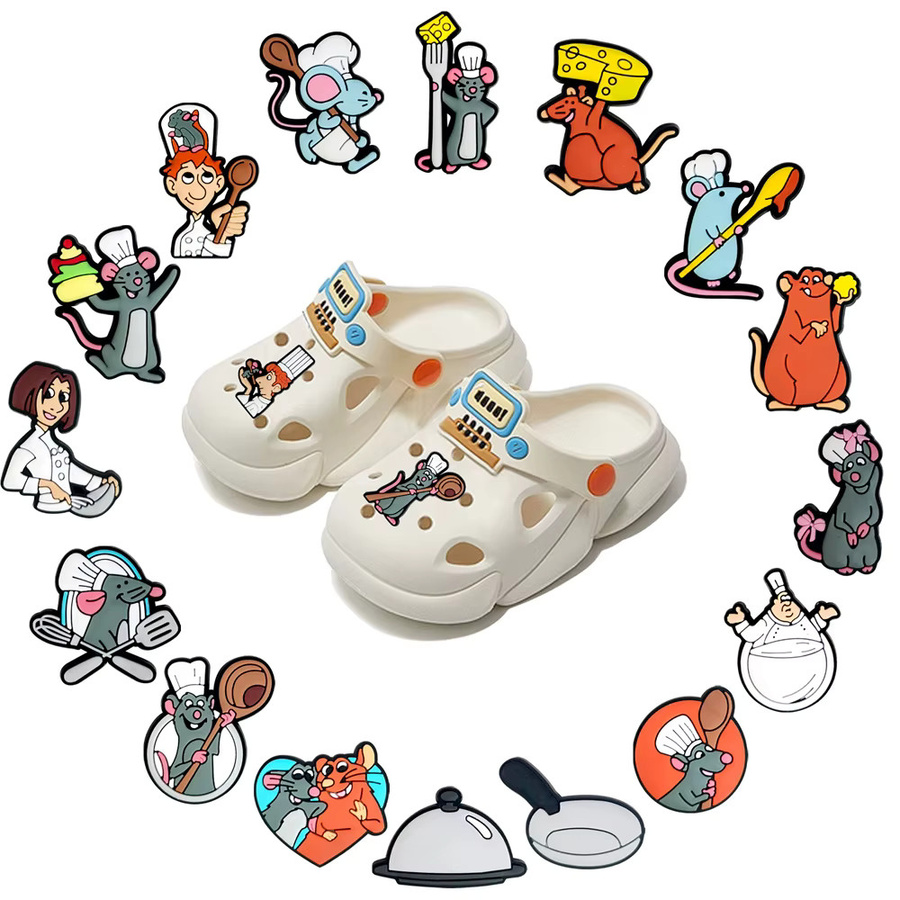 Hot Toys Ratatouille Charms Pins für Schuhe - Bild 3