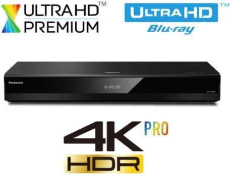 Panasonic DP-UB824AG-K UHD Blu-ray Player in Schwarz - Bild 1