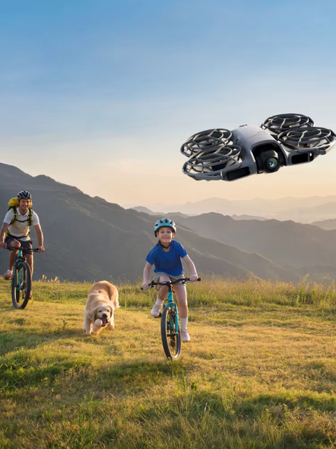 DJI Neo2 Drohne mit 4K Kamera und stabilisiertem Video in Grau, 151 g - Bild 6