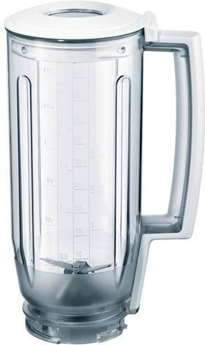 Bosch Mixer-Aufsatz MUZ6MX3 für Küchenmaschinen in Weiß und Transparent - Bild 1