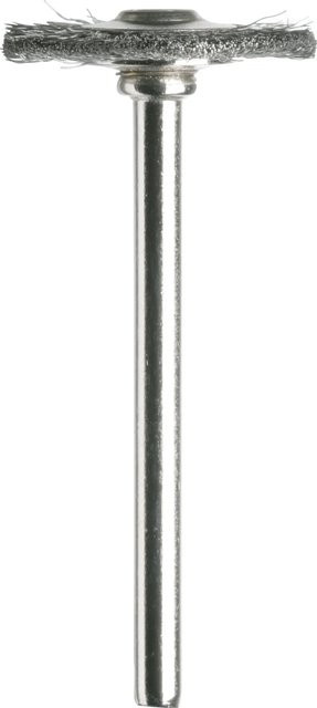 Dremel Drahtbürste aus Edelstahl in Silber, Durchmesser: 19 mm, 2er-Pack - Bild 2