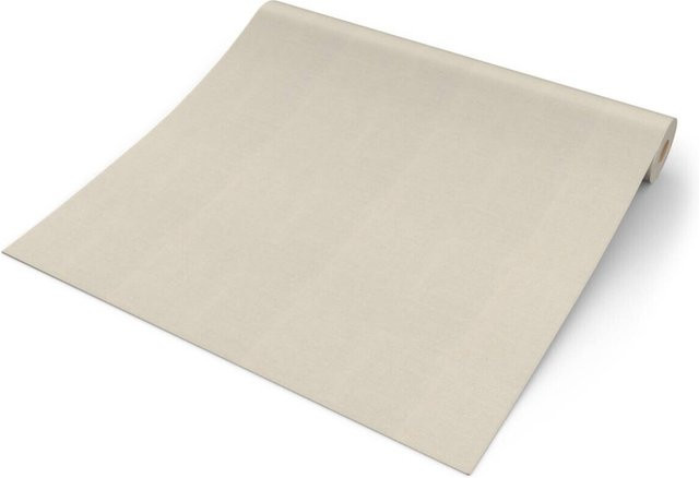 A.S. Création Vliestapete Uni beige B/L: 53 x 1005 cm - Bild 1