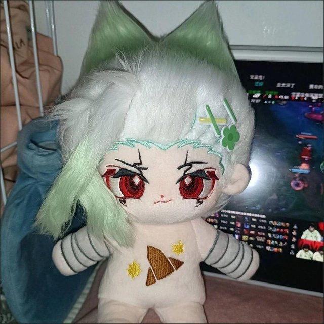 Yiran toy Dr. Stein Ishigami Senku, Plüschtier, 20cm, ab 18 Jahre - Bild 1