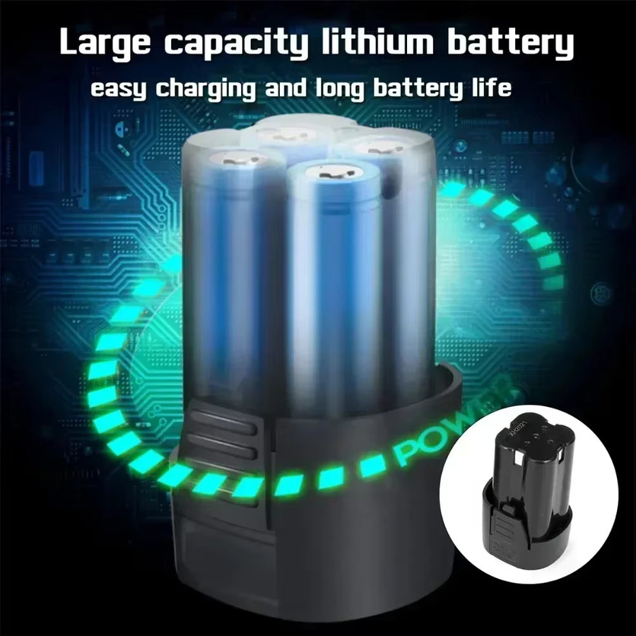 GJUELIRRA Wiederaufladbare Lithium-5C Power Batterie 16,8 V 6000 mAh für Mini Winkelschleifer, Bohrmaschinen und Elektroschrauber - Bild 5