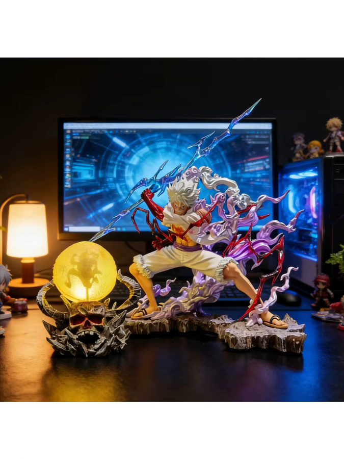 Bandai One Piece Monkey D. Luffy Actionfigur, 18cm, Kunststoff - Bild 4