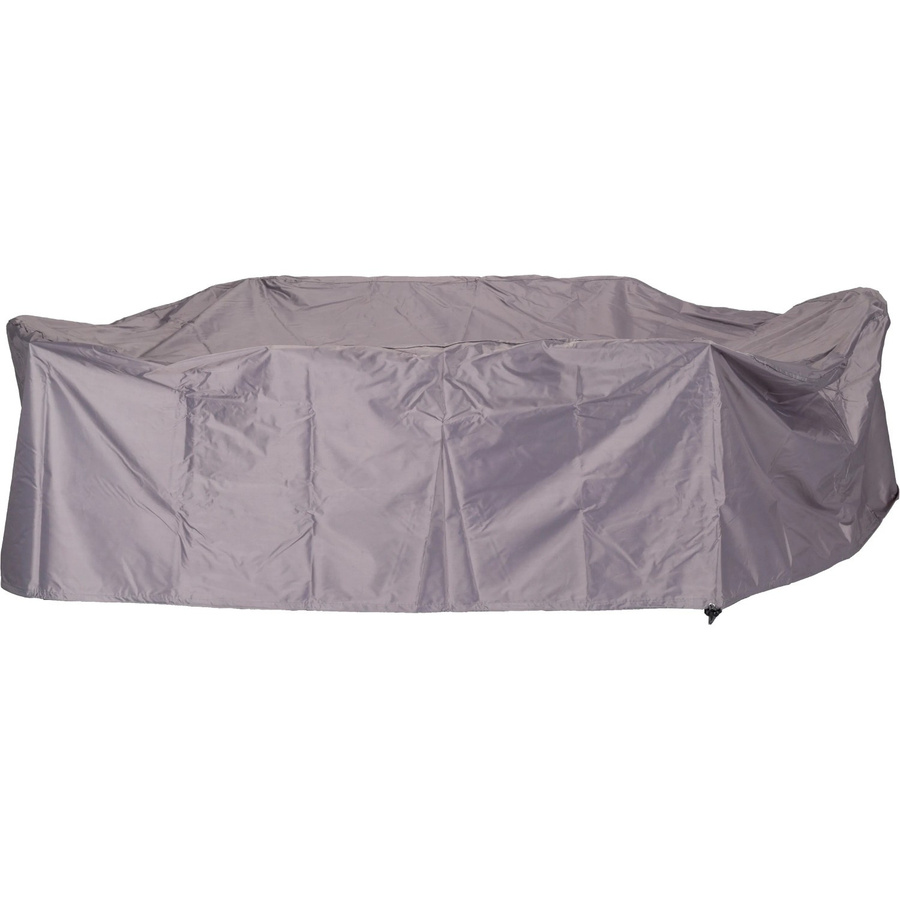 Acamp Premium-Schutzhülle für ovale Sitzgruppen aus Polyester, wasserabweisend, Grau, Breite: 230 cm, Tiefe: 135 cm - Bild 2