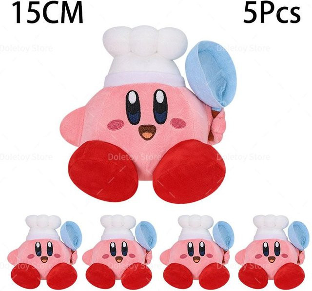 Yiran toy Kirby Plüschtier, 5-teiliges Set, ab 3 Jahren - Bild 1