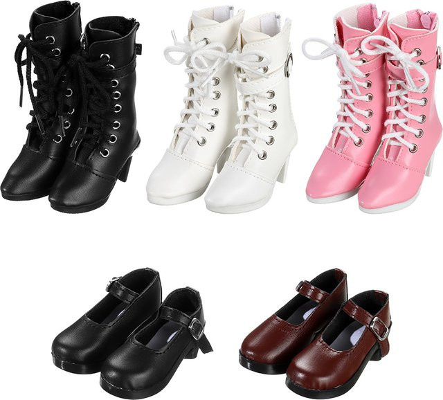 SIRENXI Puppen-Stiefel aus PU Zubehör - Bild 1