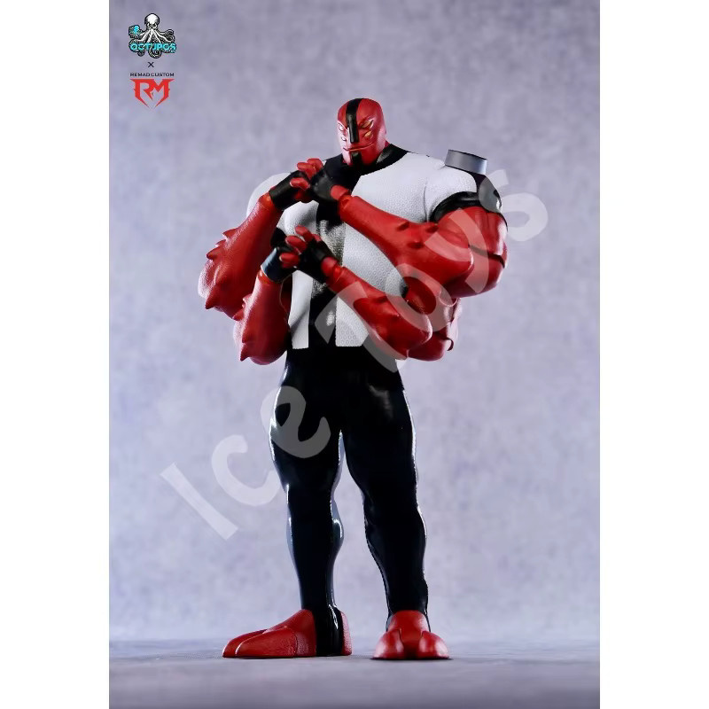 RemadCustom Oktopus-Spielzeug, Spielzeugmaske, Vierarmiges Monster-Buch, Actionfigur, Komplettset mit Zubehör - Bild 3