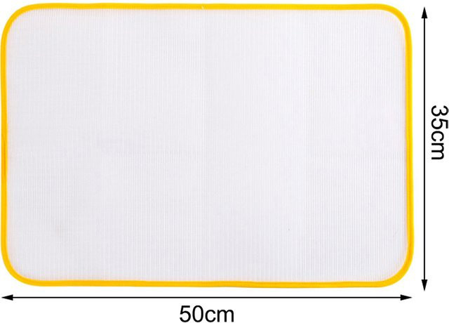 eelhoe Hochtemperatur-Bügelschutzmatte als Bügelbrett-Schutzisolierung aus Haushaltsnetzstoff - Bild 1