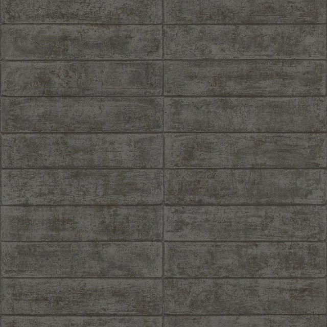 Rasch Vliestapete Factory V Beton in Schwarz-Anthrazit mit Steinoptik, Breite: 0,53 m, Länge: 10,05 m - Bild 1