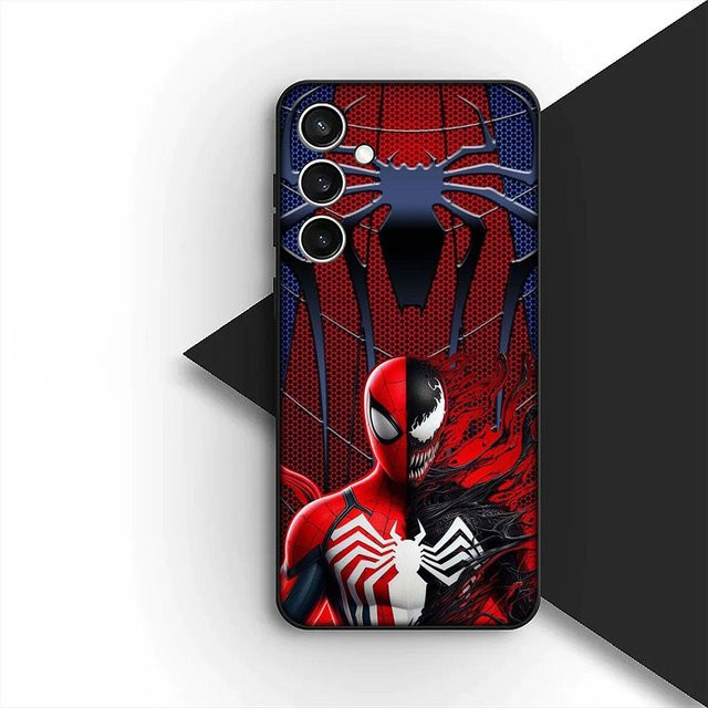 Handyhülle Marvel Spider-Man und Venom für Huawei P30 P20 Mate 20 Lite Pro Y7 Y6P Y7A 2019 Nova 5T 3I in Multicolour - Bild 1