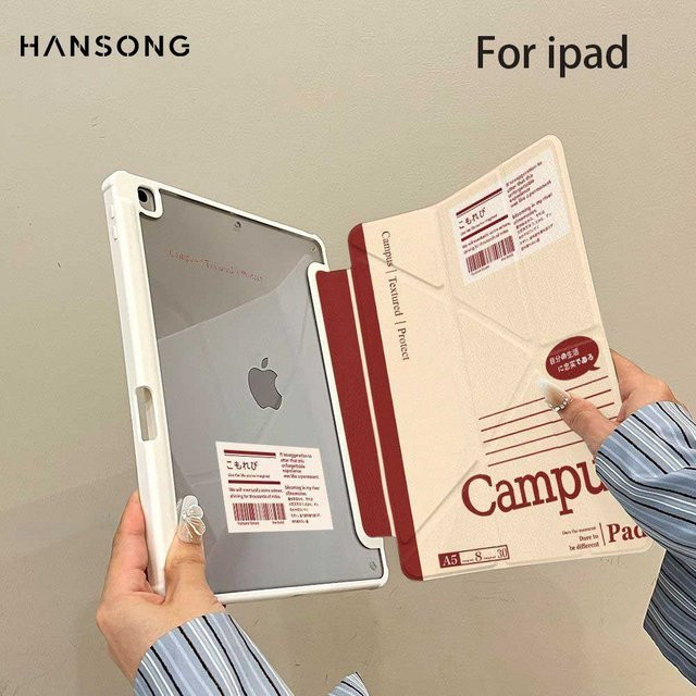 Apple iPad Schutzhülle 3+Y Fold in Weiß für iPad Pro, Air und mini Modelle - Bild 1