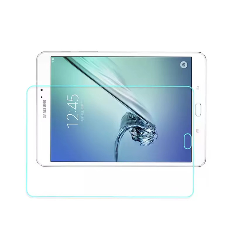 Samsung Displayschutzfolie aus 9H gehärtetem Glas für Galaxy Tab S2 8.0 und 9.7 Zoll, transparent - Bild 2