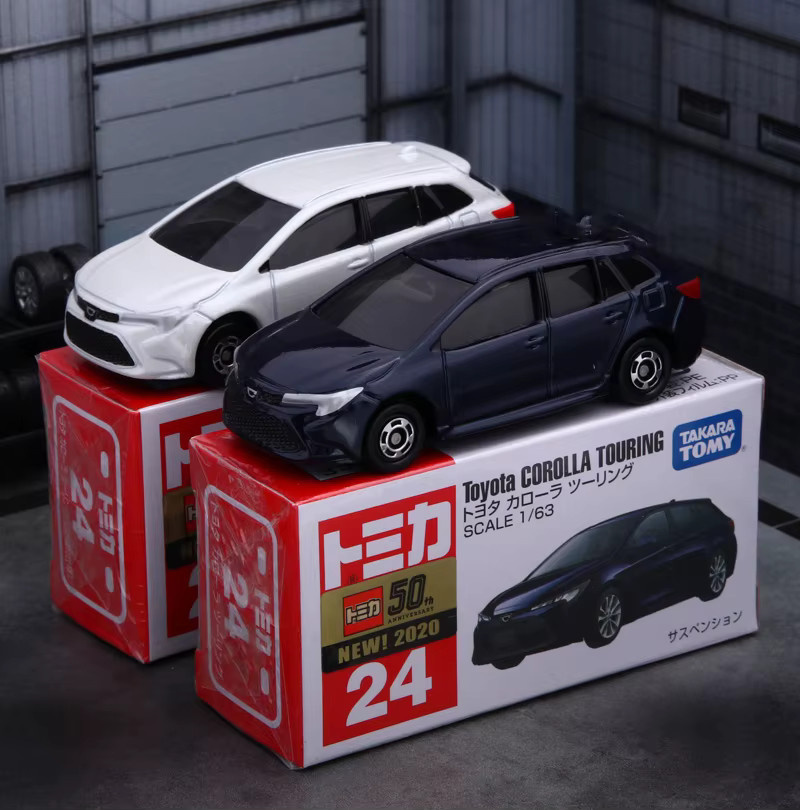 TOMY Corolla Touring, Automodell, Metall, Blau - Bild 1