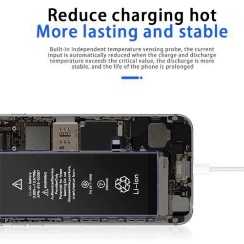 Techtrusty Ersatzakku für iPhone X inklusive Werkzeug und Kleber, Schwarz, 0 Zyklen - Bild 4