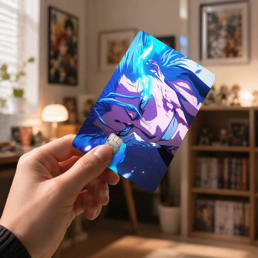 Wasserfester Anime Bleach PVC Aufkleber für Debit- und Kreditkarten in Multicolour mit mattem Film-Finish - Bild 6