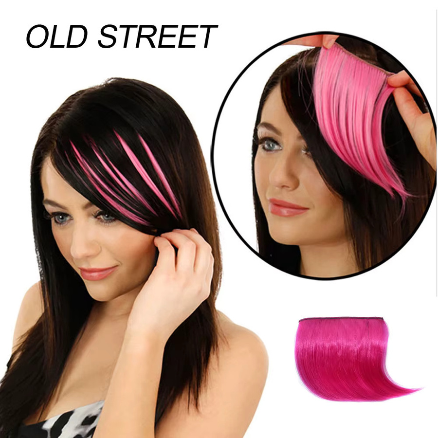 Old Street Clip-in-Haarteile mit Pony und Farbverlauf, Damen - Bild 2