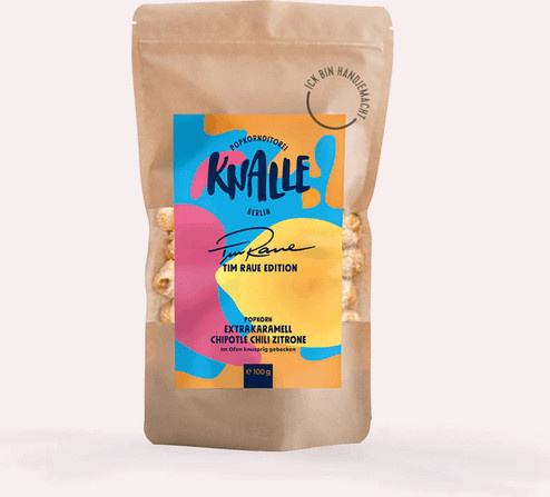 Knalle Popcorn Tim Raue Edition vegetarisch 100 g - Bild 1